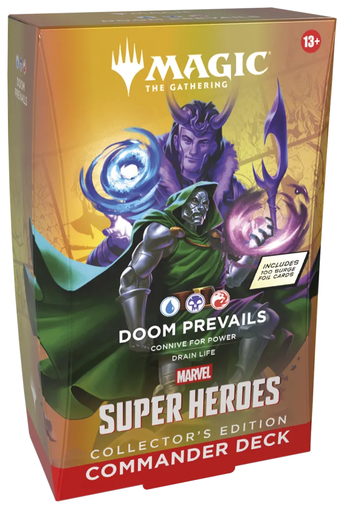 Commander: Magic: The Gathering | Marvel Super Heroes: "Doom Prevails" Commander Deck: Collector's Edition