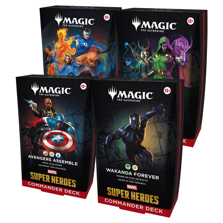 Commander: Magic: The Gathering | Marvel Super Heroes: Deck Set EN