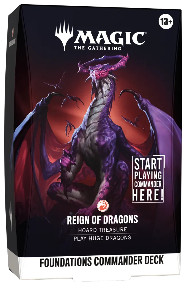 Commander: Foundations: "Reign of Dragons" Commander Deck