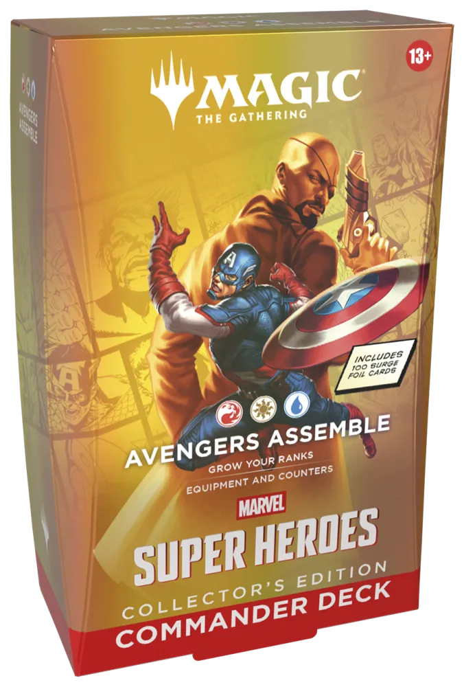 Commander: Magic: The Gathering | Marvel Super Heroes: "Avengers Assemble" Commander Deck: Collector's Edition