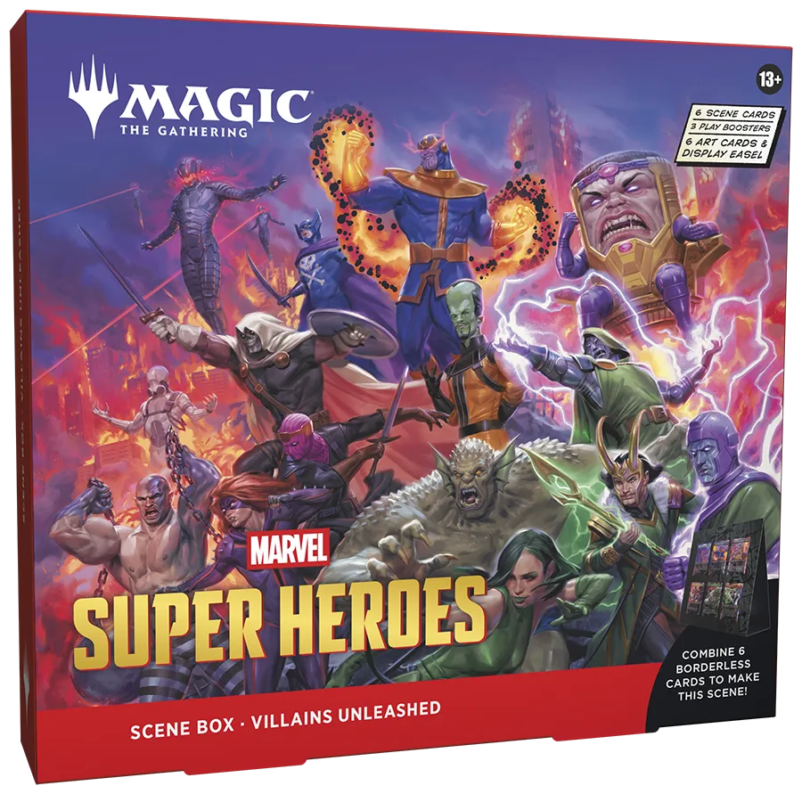 Magic: The Gathering | Marvel Super Heroes: "Villains Unleashed" Scene Box EN