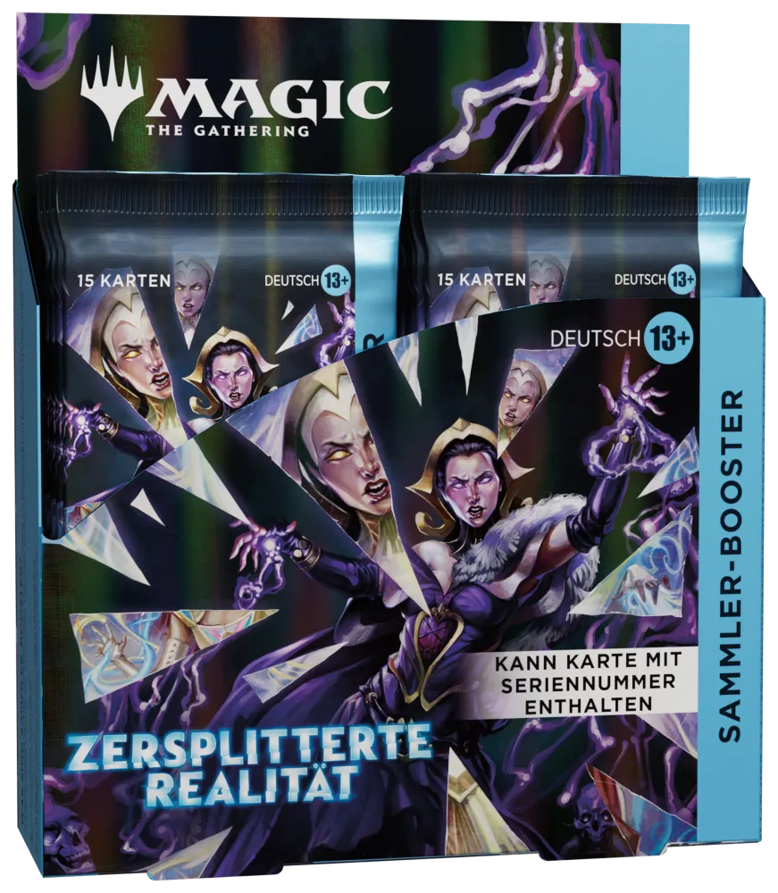 Zersplitterte Realität Sammler Display