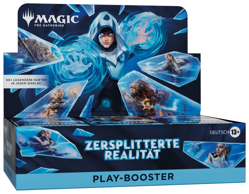Zersplitterte Realität Play-Booster-Display