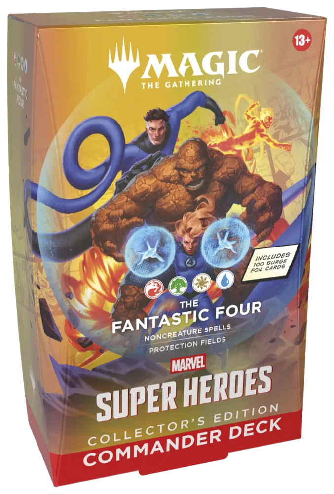 Commander: Magic: The Gathering | Marvel Super Heroes: "The Fantastic Four" Commander Deck: Collector's Edition