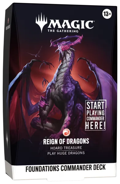 Produkt Commander: Foundations: "Reign of Dragons" Commander Deck Foto