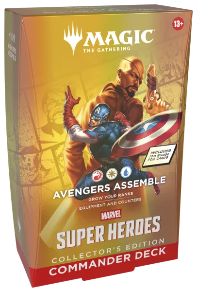 Produkt Commander: Magic: The Gathering | Marvel Super Heroes: "Avengers Assemble" Commander Deck: Collector's Edition Foto