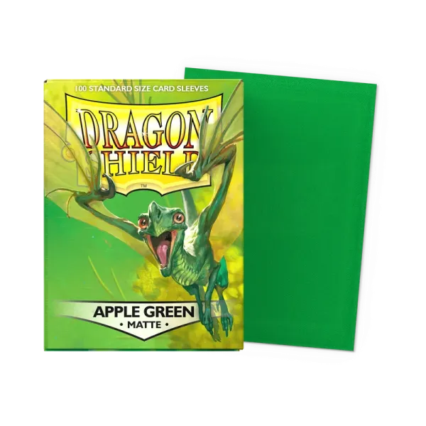 Produkt 100 Dragon Shield Sleeves - Matte Apple Green Foto