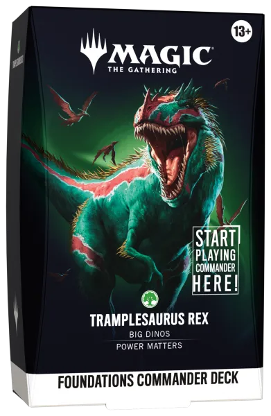 Produkt Commander: Foundations: "Tramplesaurus Rex" Commander Deck Foto