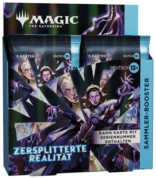 Produkt Zersplitterte Realität Sammler Display Foto