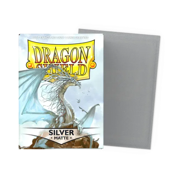 Produkt 100 Dragon Shield Sleeves - Matte Silver Foto