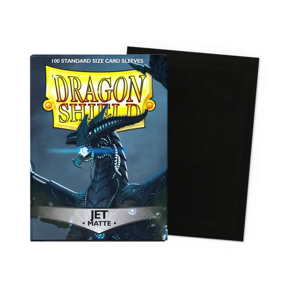 Produkt 100 Dragon Shield Sleeves - Matte Jet Foto
