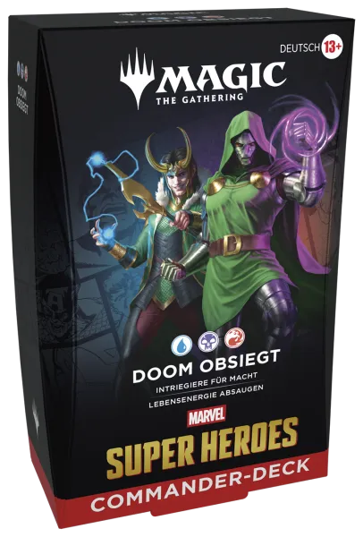 Produkt Commander: Magic: The Gathering | Marvel Super Heroes: "Doom Prevails" Commander Deck DE Foto