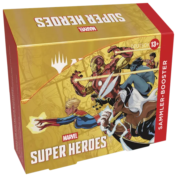 Produkt Magic: The Gathering | Marvel Super Heroes Sammler Display DE Foto