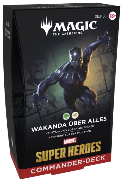 Produkt Commander: Magic: The Gathering | Marvel Super Heroes: "Wakanda Forever" Commander Deck DE Foto