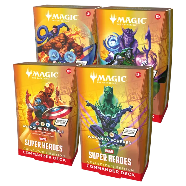 Produkt Marvel Super Heroes Commander Deck Collector's Edition Set - EN Foto