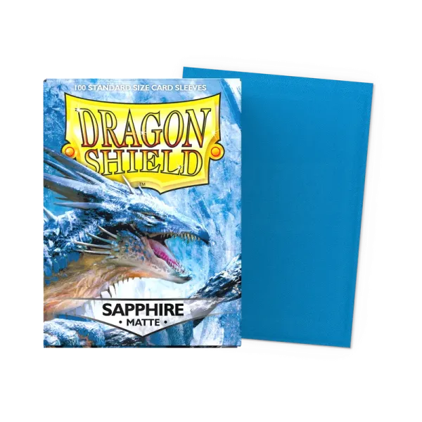 Produkt 100 Dragon Shield Sleeves - Matte Sapphire Foto