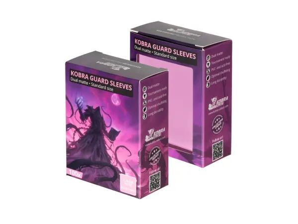 Produkt KOBRA Guard Dual Matte Standard Size Card Sleeves 100x - Lunar Rose Foto