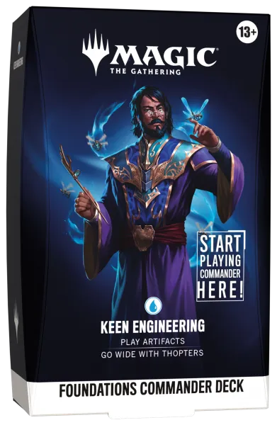 Produkt Commander: Foundations: "Keen Engineering" Commander Deck Foto
