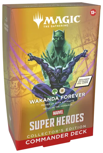 Produkt Commander: Magic: The Gathering | Marvel Super Heroes: "Wakanda Forever" Commander Deck: Collector's Edition Foto