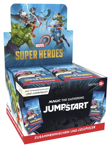 Produkt Magic: The Gathering | Marvel Super Heroes Jumpstart-Booster-Display DE Foto