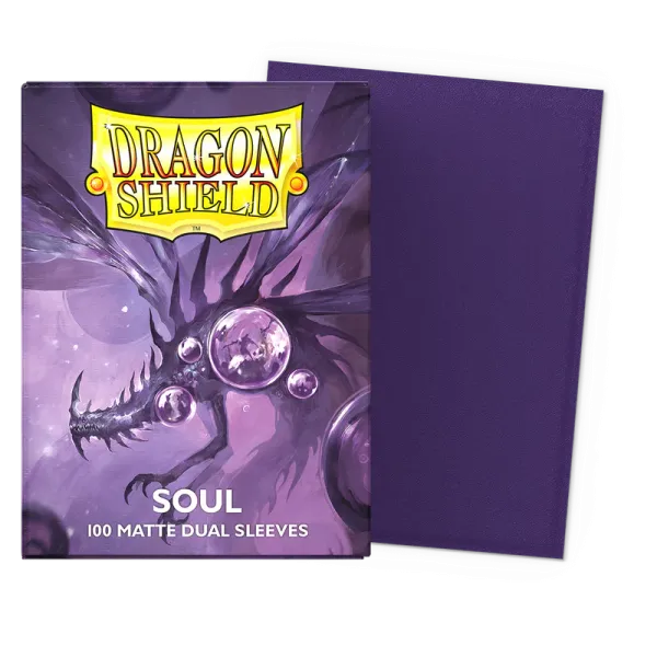 Produkt 100 Dragon Shield Sleeves - Matte Dual Soul Foto