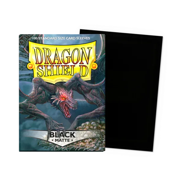 Produkt 100 Dragon Shield Sleeves - Matte Black Foto